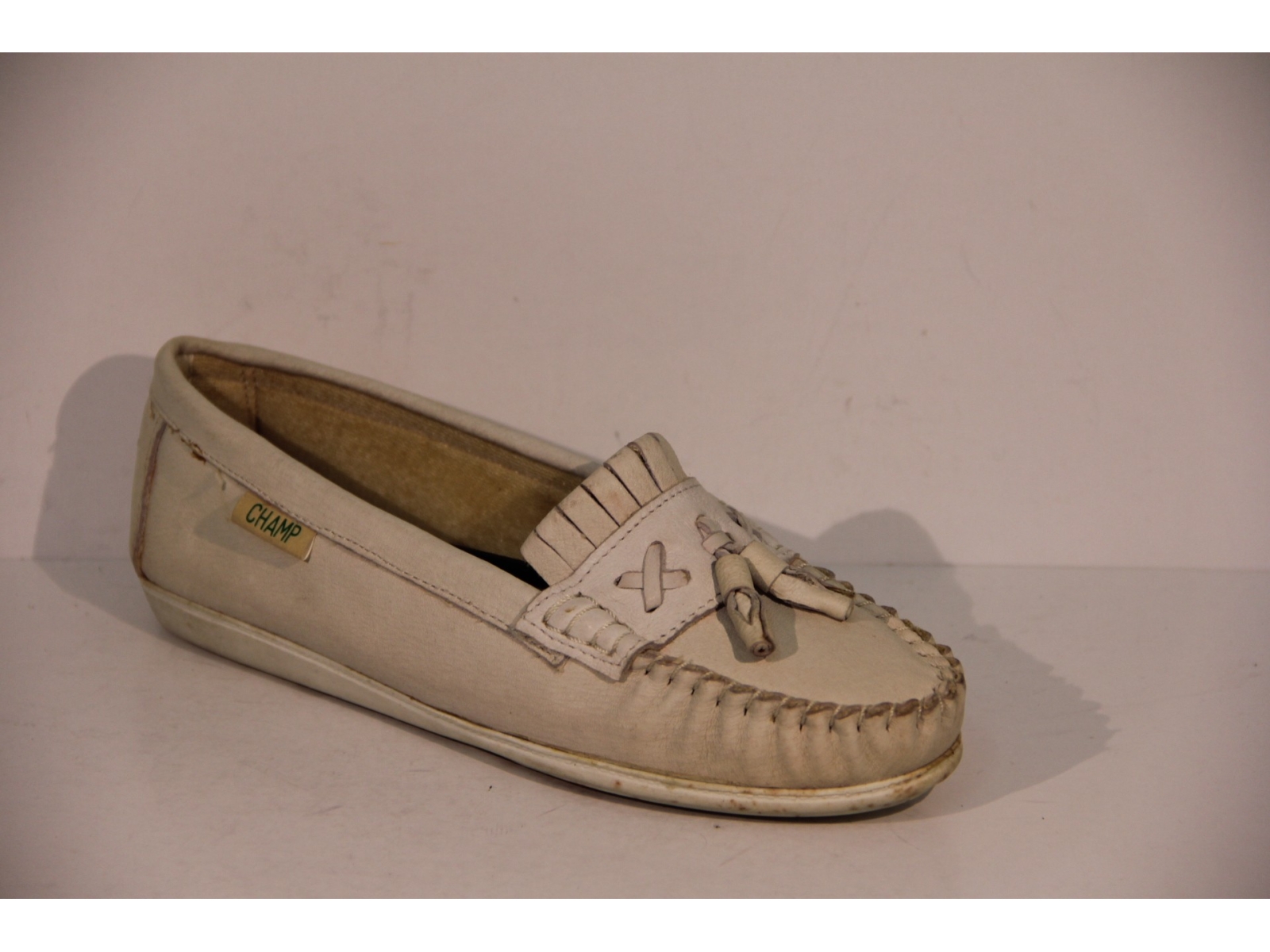 MOCASSINO BIANCO - Champ