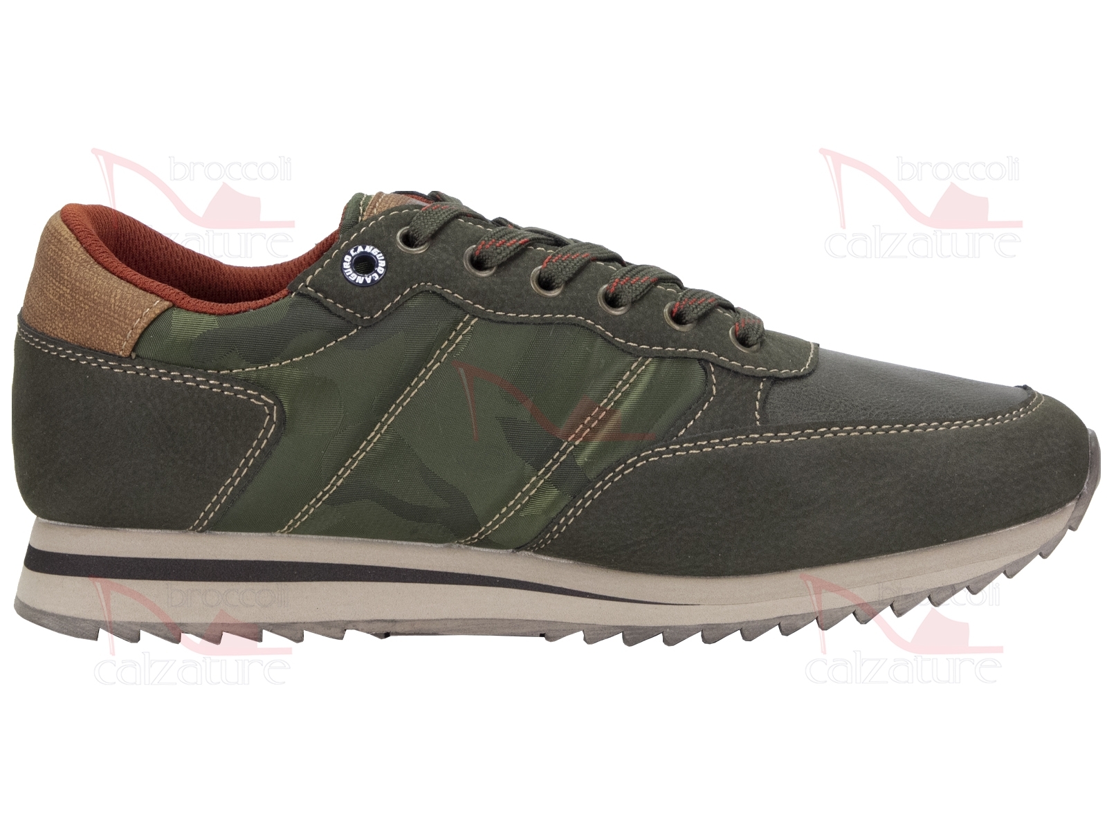 SNEAKERS STRINGATA BASSA CANGURO - CAN-CA553
