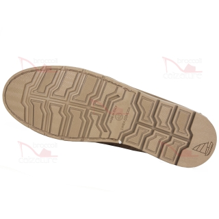 MOCASSINO NABUK TAUPE CRISPINO - CR-07