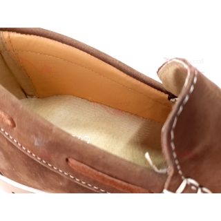 MOCASSINO NABUK TAUPE CRISPINO - CR-07