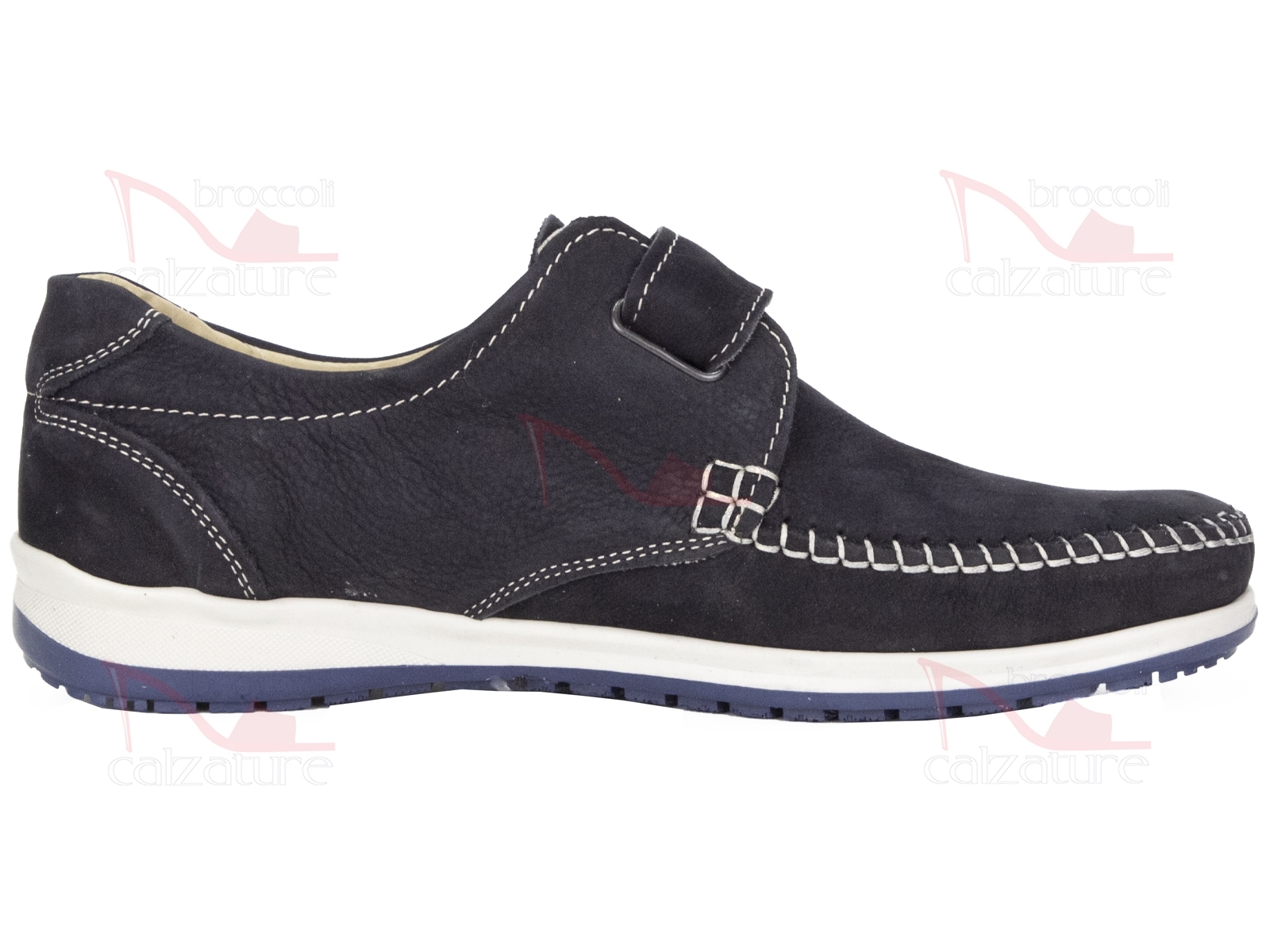 MOCASSINO NABUK BLE CRISPINO - CR-230