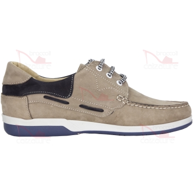 MOCASSINO NABUK GRIGIO SPILLO GRUPPO CRISTINO - SPG-410