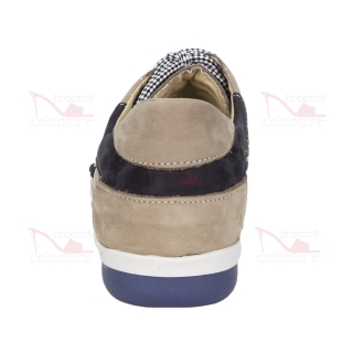MOCASSINO NABUK GRIGIO SPILLO GRUPPO CRISTINO - SPG-410