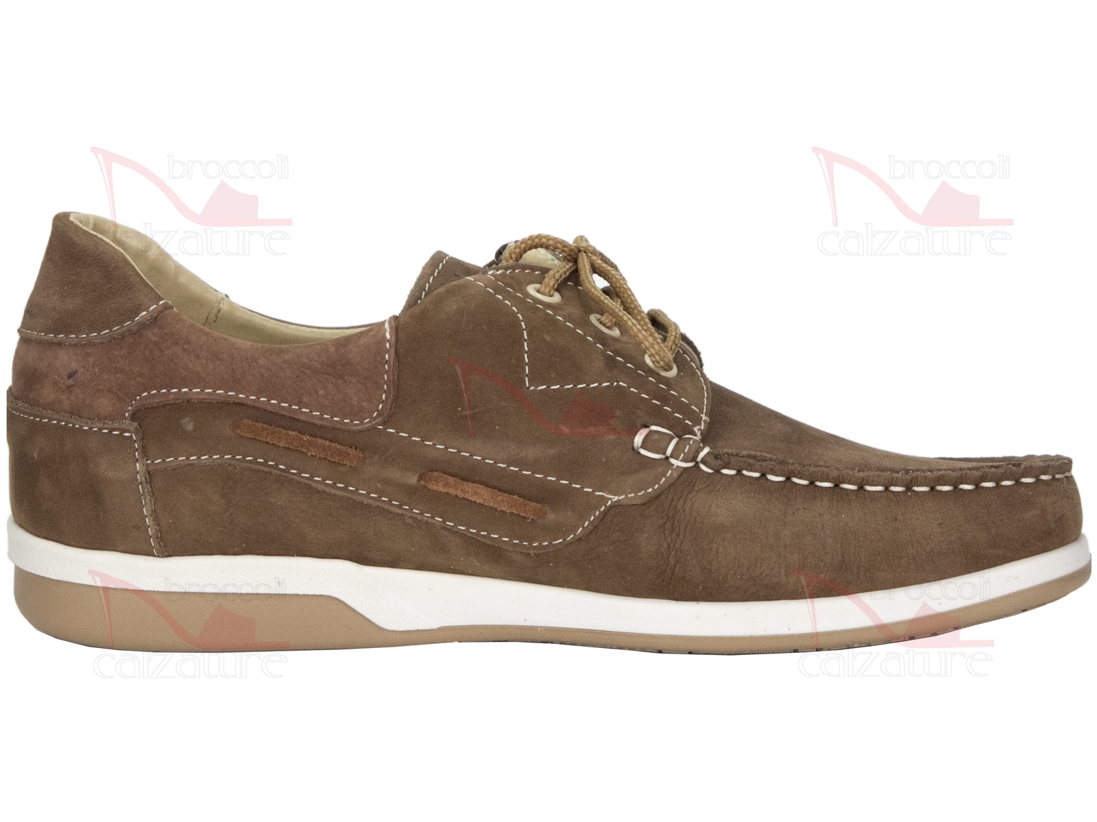 MOCASSINO NABUK TAUPE SPILLO GRUPPO CRISTINO - SPG-410