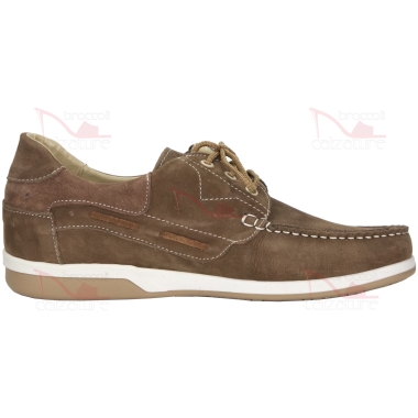 MOCASSINO NABUK TAUPE SPILLO GRUPPO CRISTINO - SPG-410